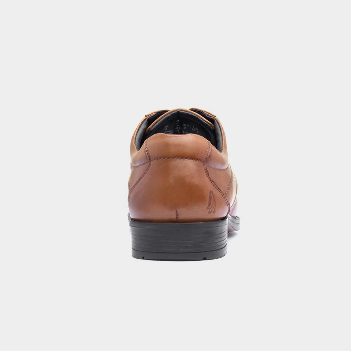 Hush Puppies Brandon Mens Tan Leather Shoe