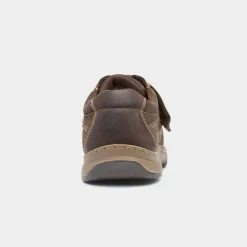 Hush Puppies Casper Mens Brown Leather Shoe
