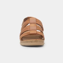 Hush Puppies Eden Womens Tan Leather Sandal