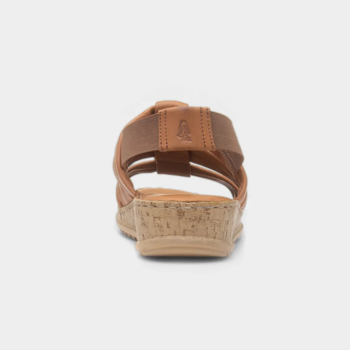 Hush Puppies Eden Womens Tan Leather Sandal