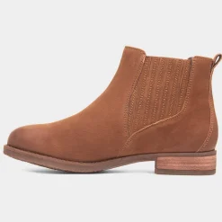 Hush Puppies Edith Womens Tan Leather Boot
