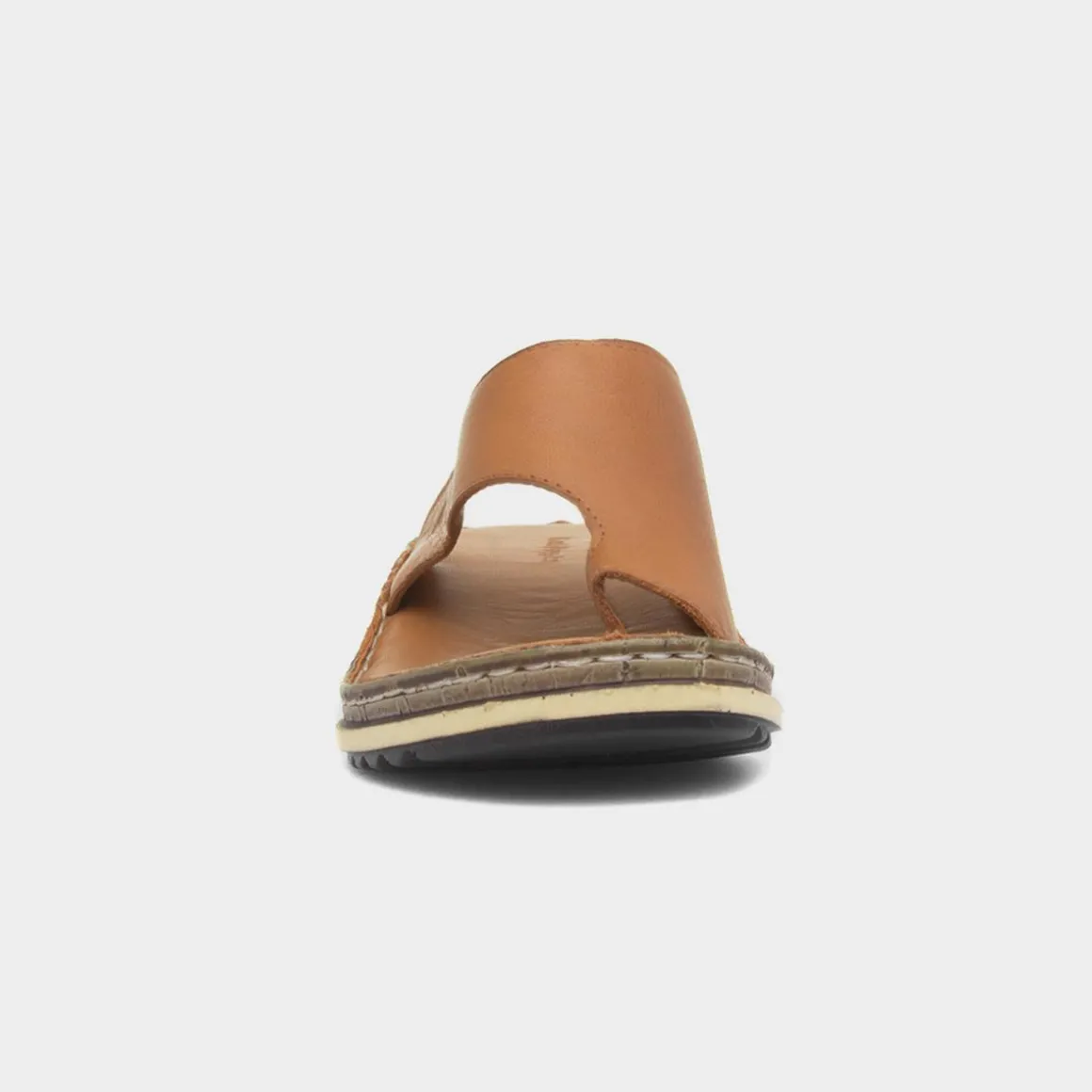 Hush Puppies Elissa Womens Tan Leather Sandal