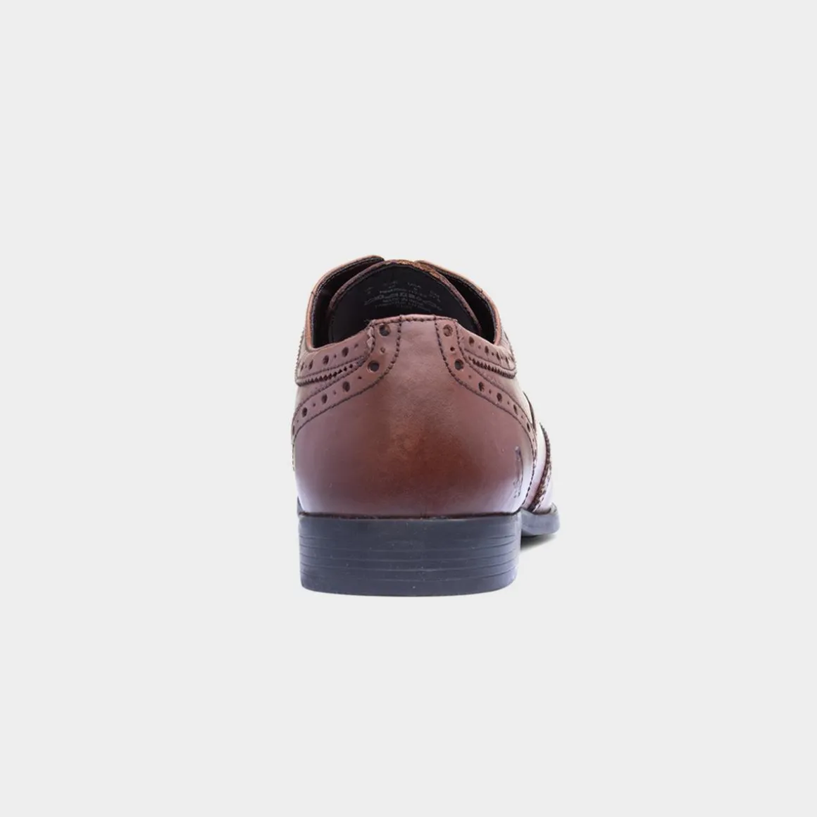 Hush Puppies Elliot Mens Tan Leather Brogue Shoe