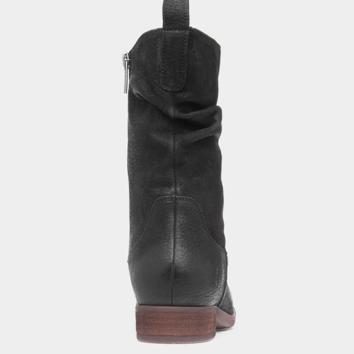 Hush Puppies Emilia Womens Black Leather Boot