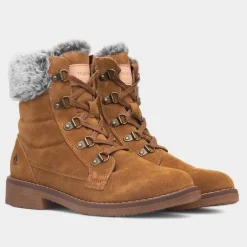 Hush Puppies Florence Womens Tan Ankle Boot