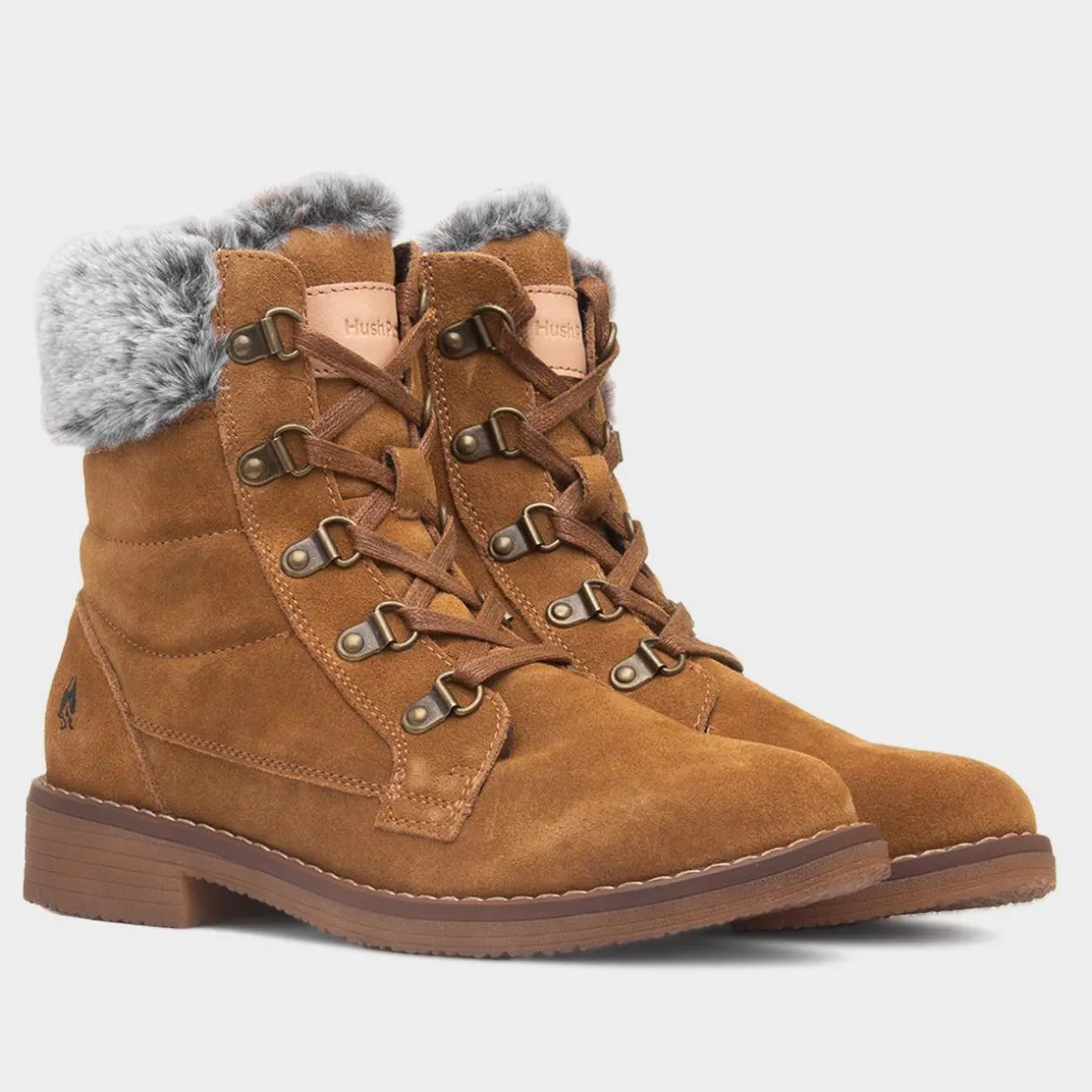 Hush Puppies Florence Womens Tan Ankle Boot