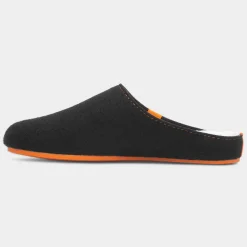 Hush Puppies Good Mens Black Mule Slipper