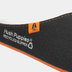 Hush Puppies Good Mens Black Mule Slipper