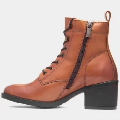 Hush Puppies Harriet Womens Tan Leather Boot