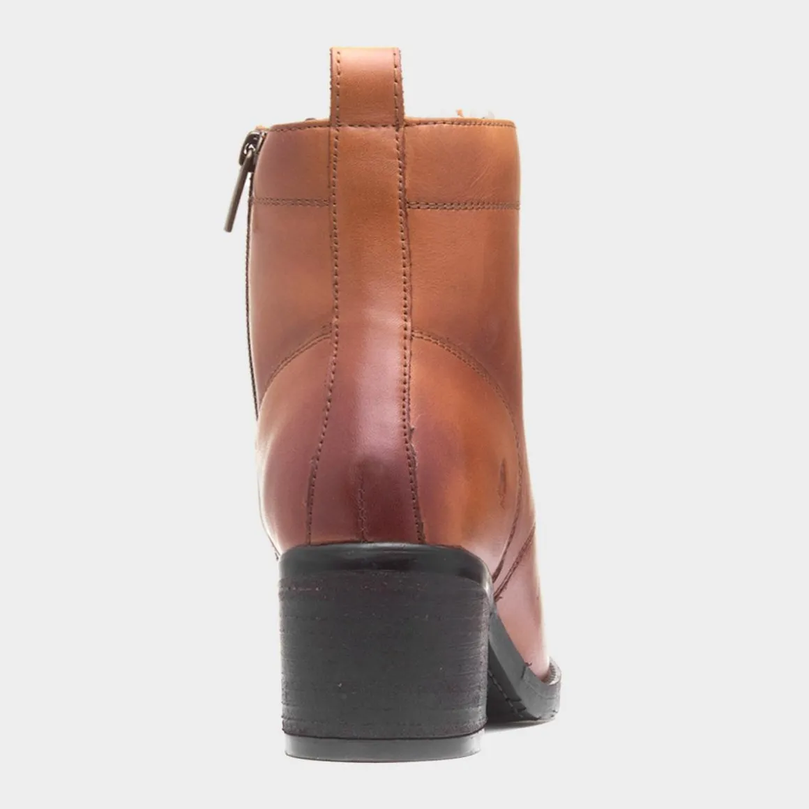 Hush Puppies Harriet Womens Tan Leather Boot
