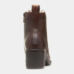 Hush Puppies Harriet Womens Brown Leather Boot