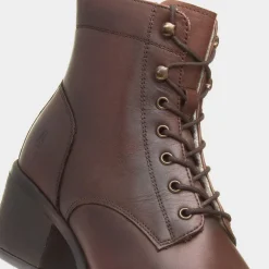 Hush Puppies Harriet Womens Brown Leather Boot