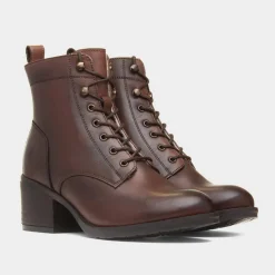 Hush Puppies Harriet Womens Brown Leather Boot