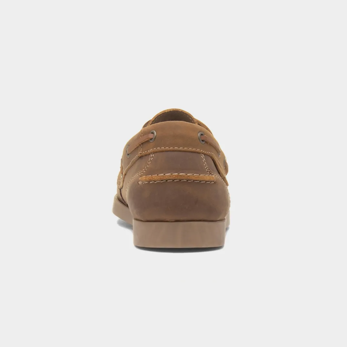 Hush Puppies Isabel Womens Tan Leather Boat Shoe