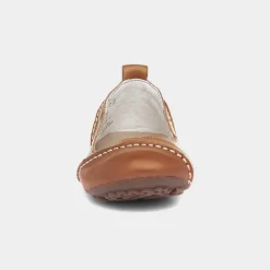 Hush Puppies Janessa Womens Tan Ballerina