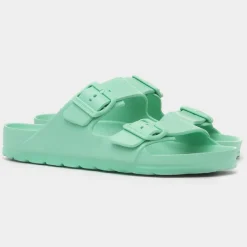 Hush Puppies Lorna Womens Mint Buckle EVA Sandal