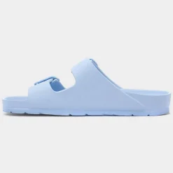 Hush Puppies Lorna Womens Blue Buckle EVA Sandal