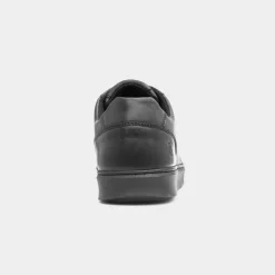 Hush Puppies Madden Mens Black Leather Shoe