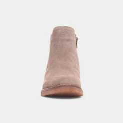 Hush Puppies Maddy Womens Grey Leather Boot