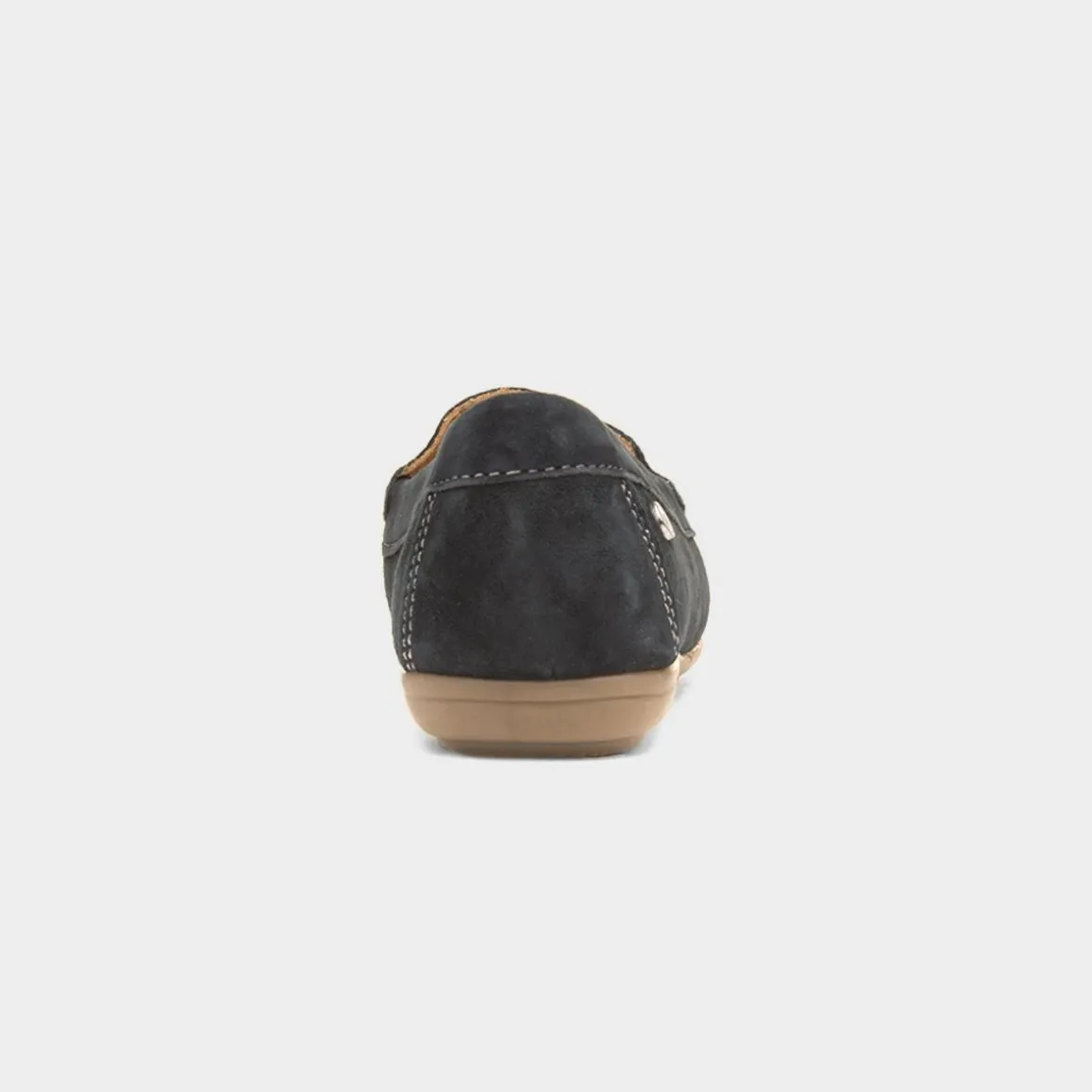 Hush Puppies Margot Womens Navy Leather Loafer