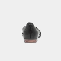 Hush Puppies Marley Womens Black Leather Shoe