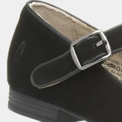 Hush Puppies Melissa Womens Black Suede Shoe