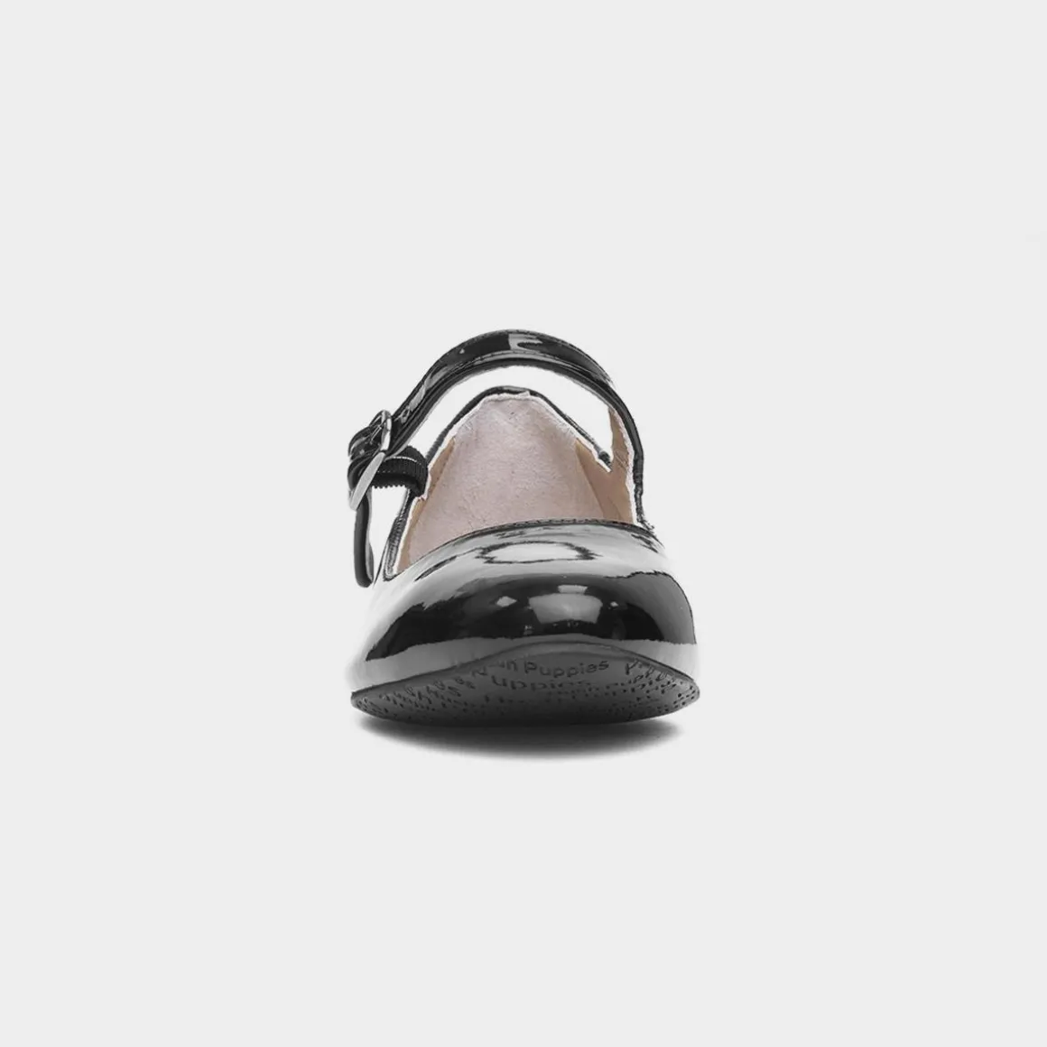 Hush Puppies Melissa Womens Black Patent Shoe