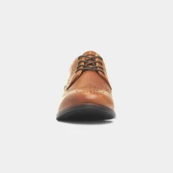 Hush Puppies Natalia Womens Tan Leather Brogue