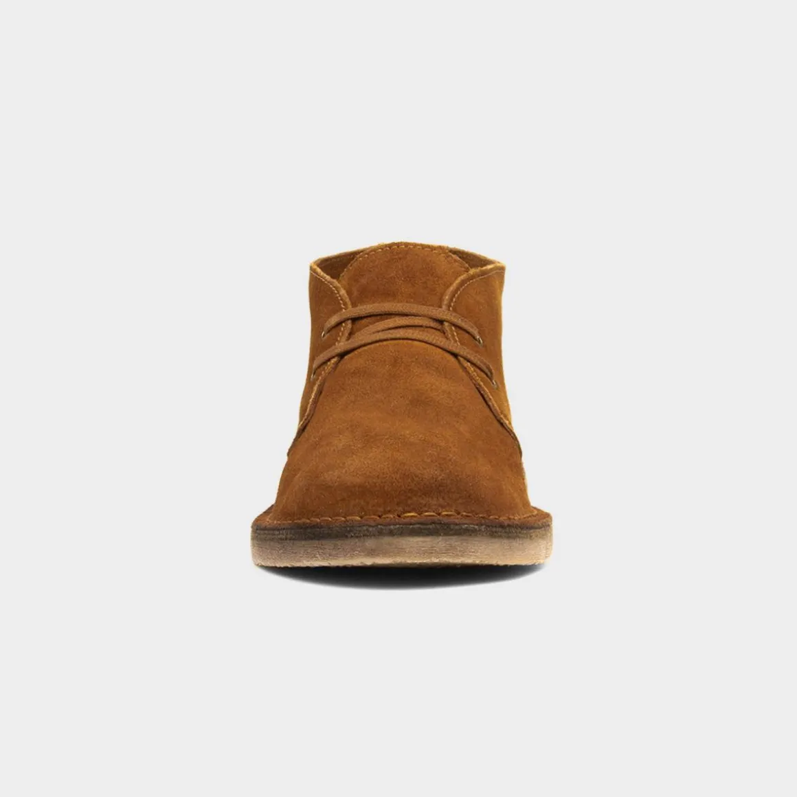 Hush Puppies Samuel Mens Tan Suede Desert Boot