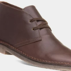 Hush Puppies Samuel Mens Brown Leather Boot