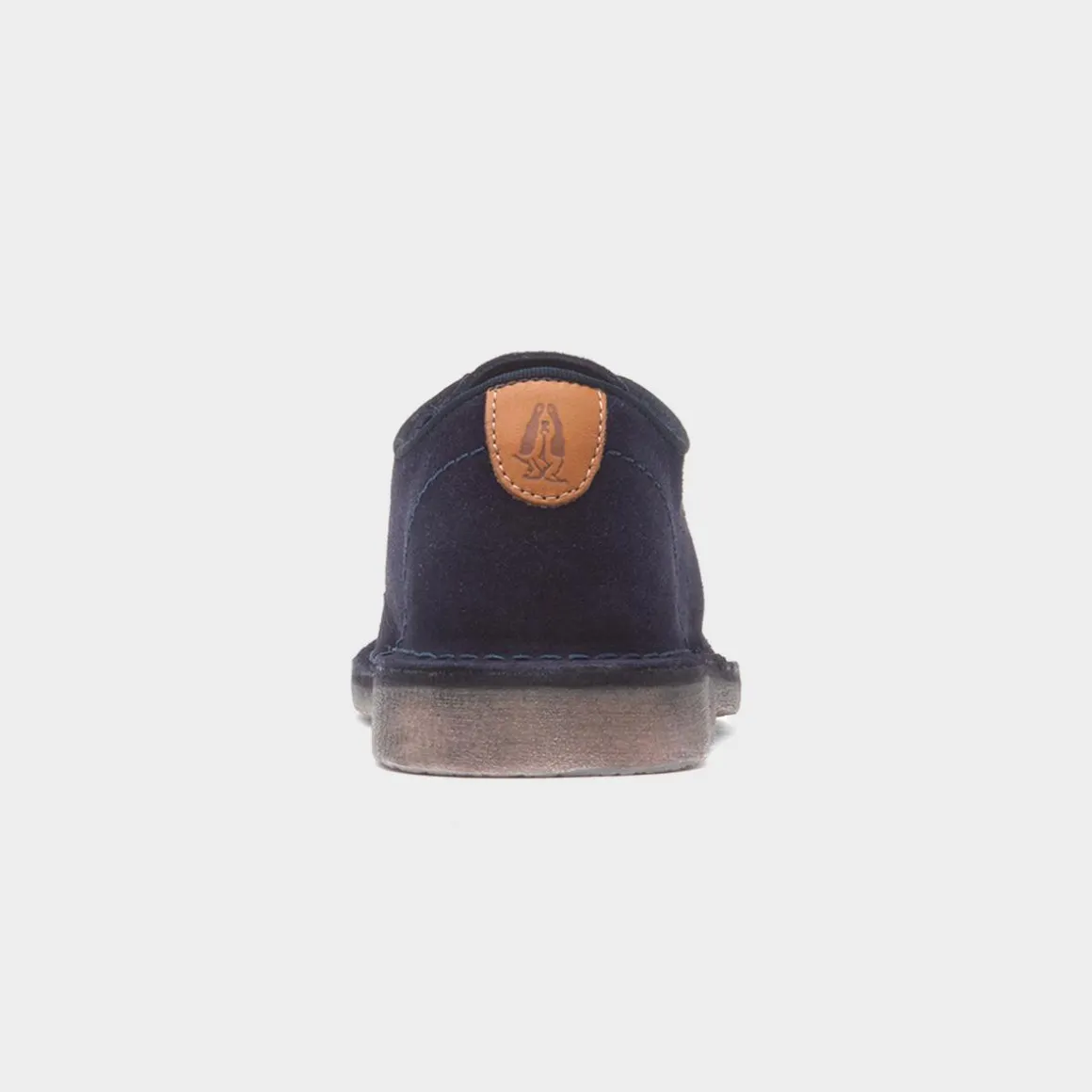 Hush Puppies Scout Mens Navy Leather Shoe