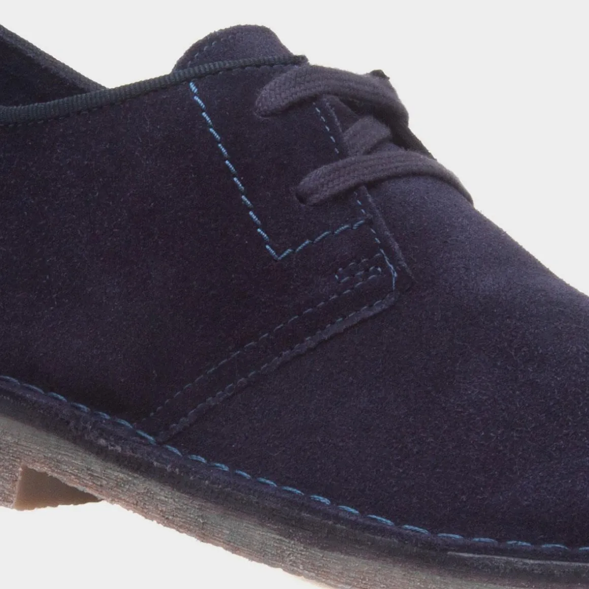 Hush Puppies Scout Mens Navy Leather Shoe