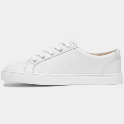 Hush Puppies Tessa Womens White Canvas