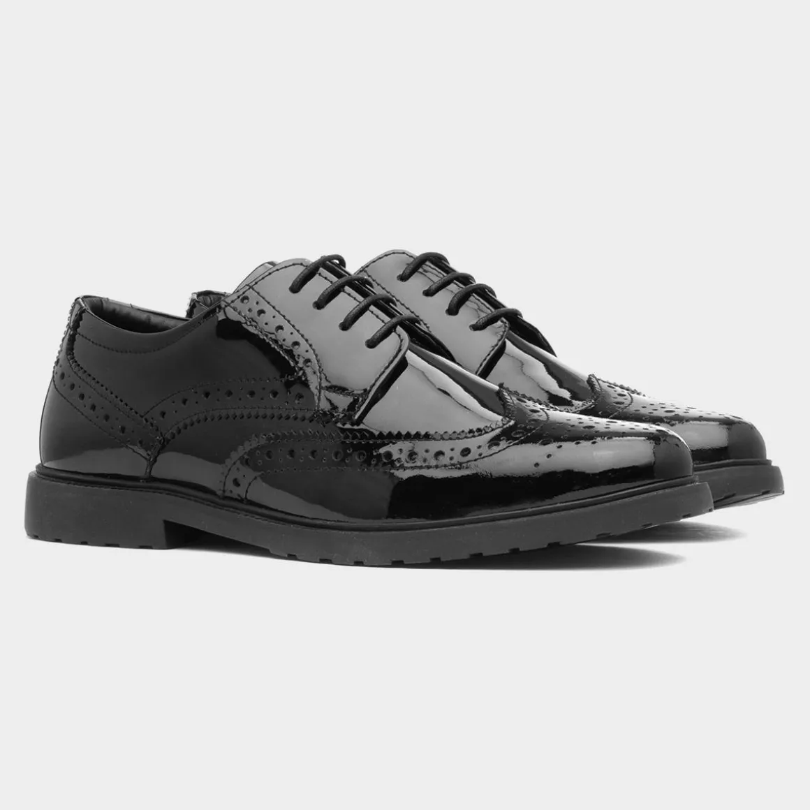 Hush Puppies Verity Womens Black Leather Shoe