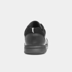 Hush Puppies Washington Boys Black Leather Shoe