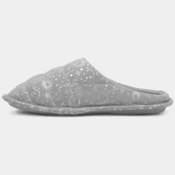 Jo & Joe Astir Womens Grey Mule Slipper