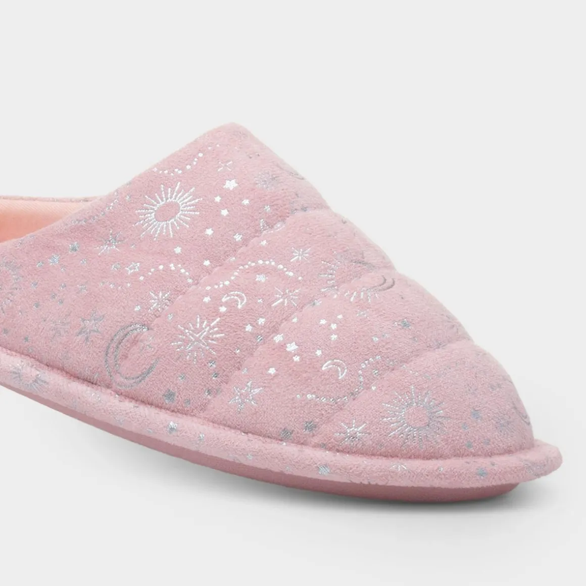 Jo & Joe Astir Womens Pink Mule Slipper