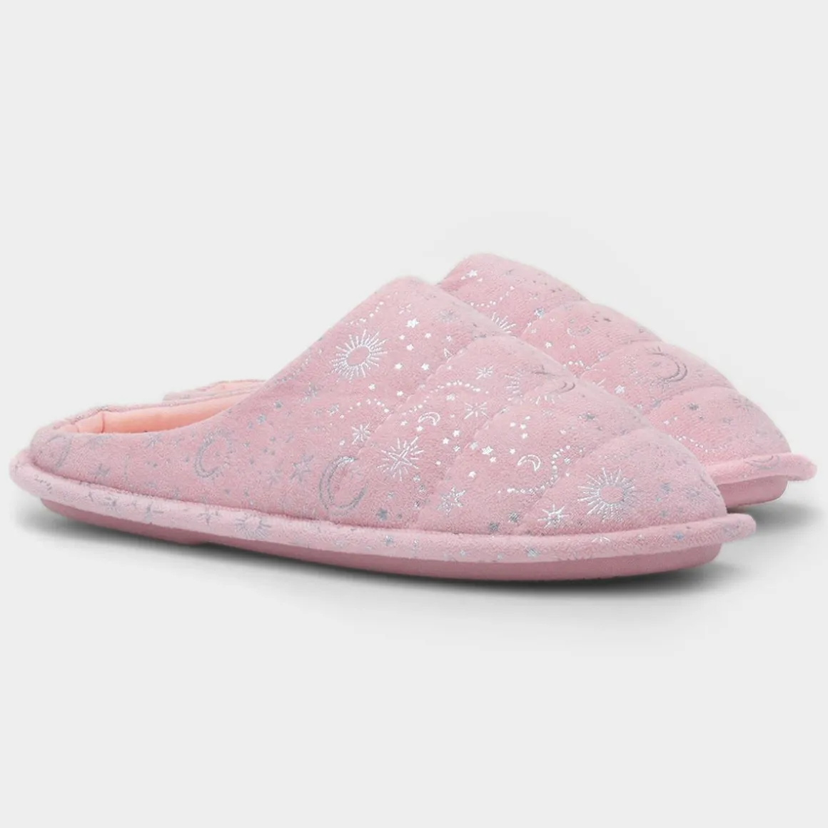 Jo & Joe Astir Womens Pink Mule Slipper