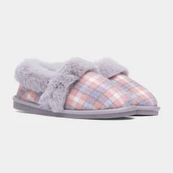 Jo & Joe Ballyfin Womens Pink Full Slipper