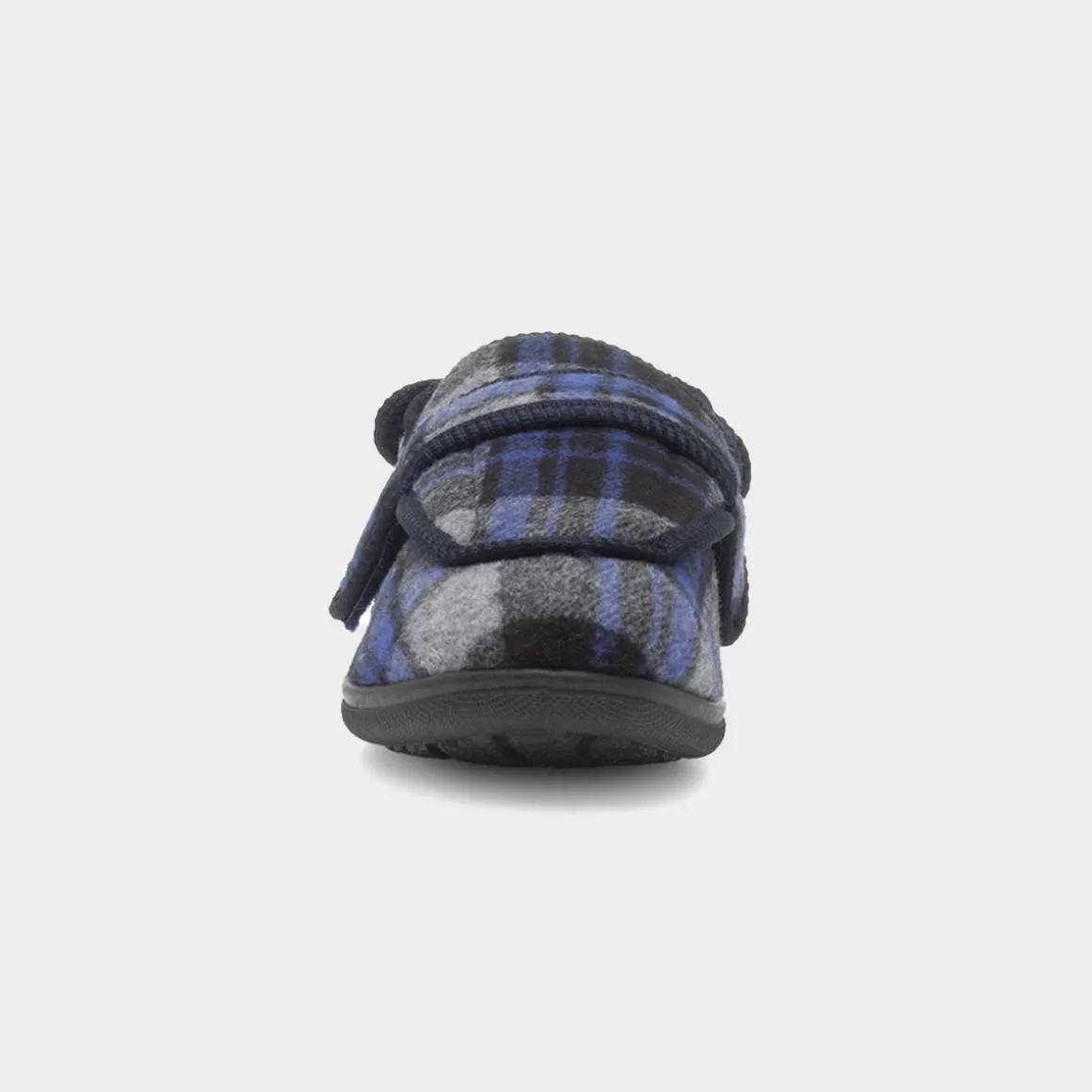 Jo & Joe Buxton Mens Navy Wider Fit Slipper