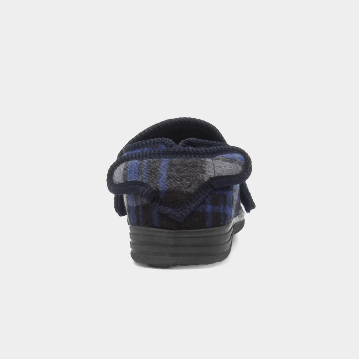 Jo & Joe Buxton Mens Navy Wider Fit Slipper