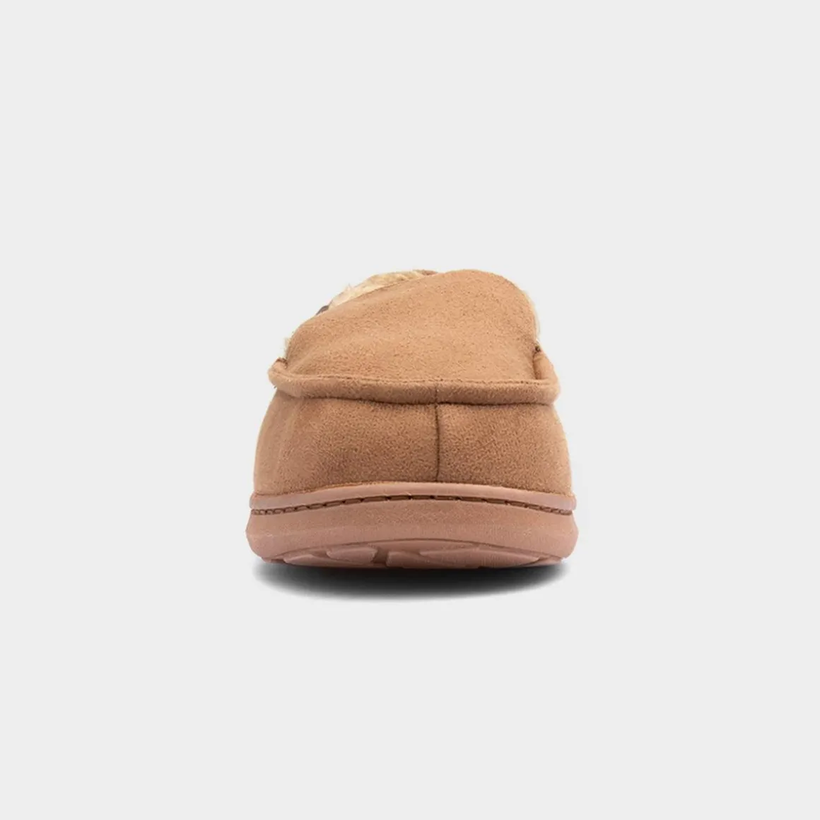Jo & Joe Drysdale Mens Tan Moccasin Slipper