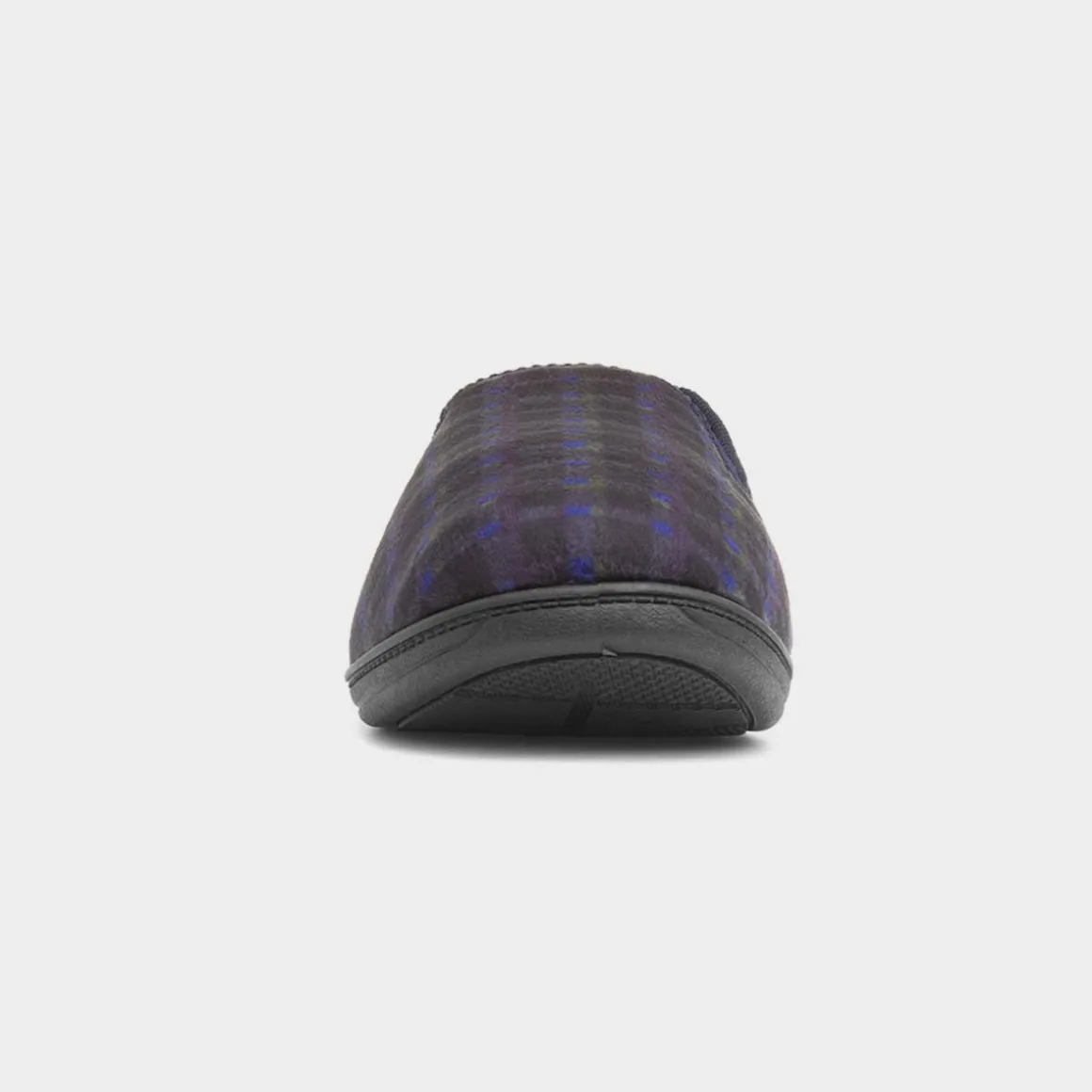 Jo & Joe Edward Mens Navy Wider Fit Full Slipper