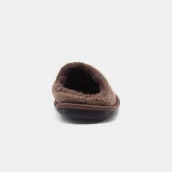 Jo & Joe Howard Mens Brown Mule Slipper