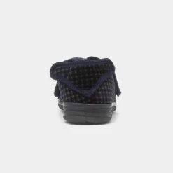 Jo & Joe Joseph Mens Navy Wider Fit Slipper
