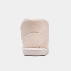 Jo & Joe Rosanna Womens Cream Bootie Slipper