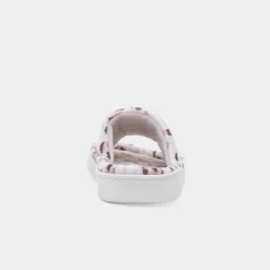Jo & Joe Samba Womens Cream Leopard Slipper