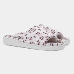 Jo & Joe Samba Womens Cream Leopard Slipper