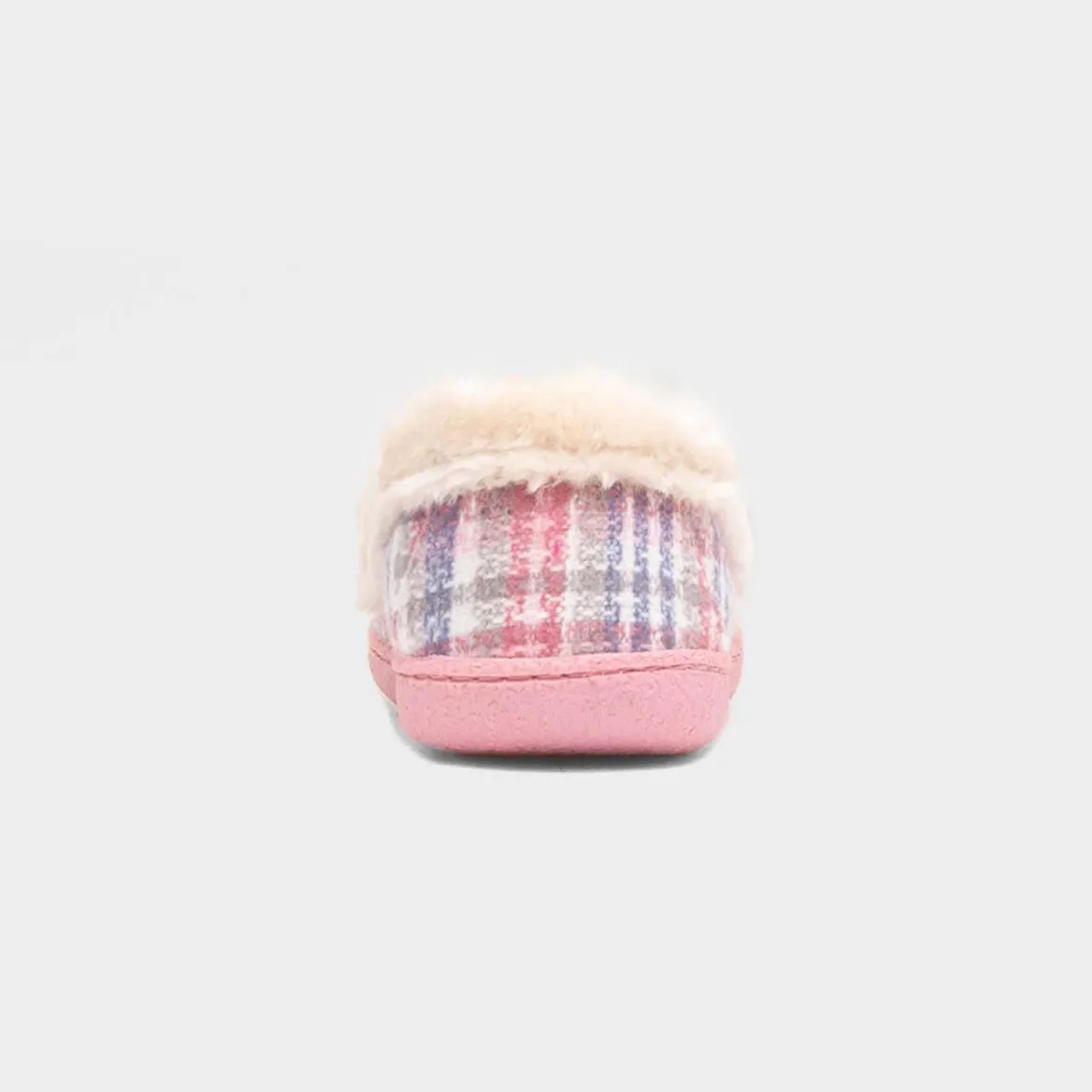 Jo & Joe Thistle Womens Pink Tartan Moccasin
