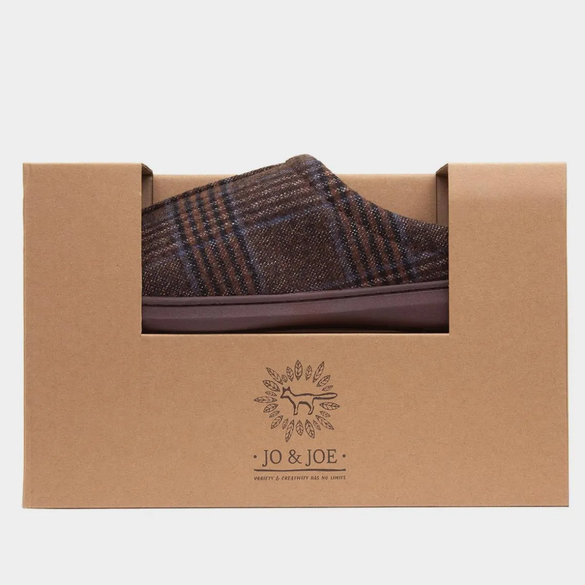 Jo & Joe Wexford Mens Brown Mule Slipper